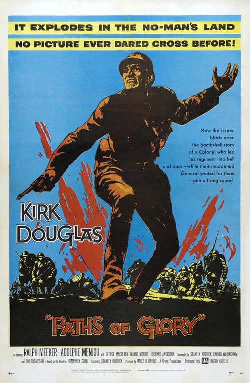 Paths of Glory poster